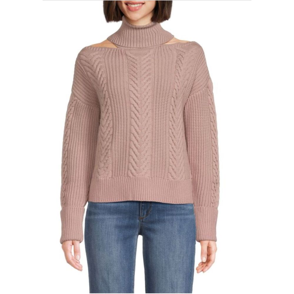 NWT Paige LORILEE SWEATER-WILD ROSE Size Large